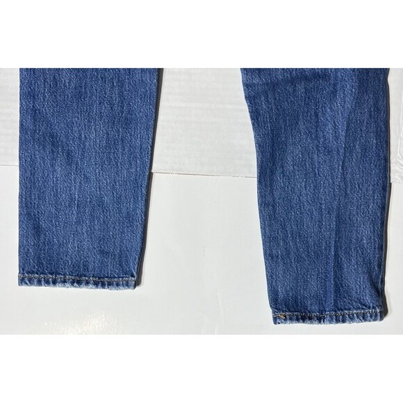 Levi's Jeans Women's Blue 721 High Rise Big E Skinny Denim Size 27x28 - Picture 13 of 16